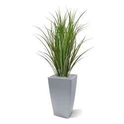 Pianta di canna artificiale deluxe 100 cm - verde - resistente ai raggi UV