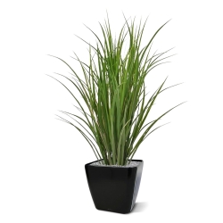 Pianta di canna artificiale deluxe 100 cm - verde - resistente ai raggi UV