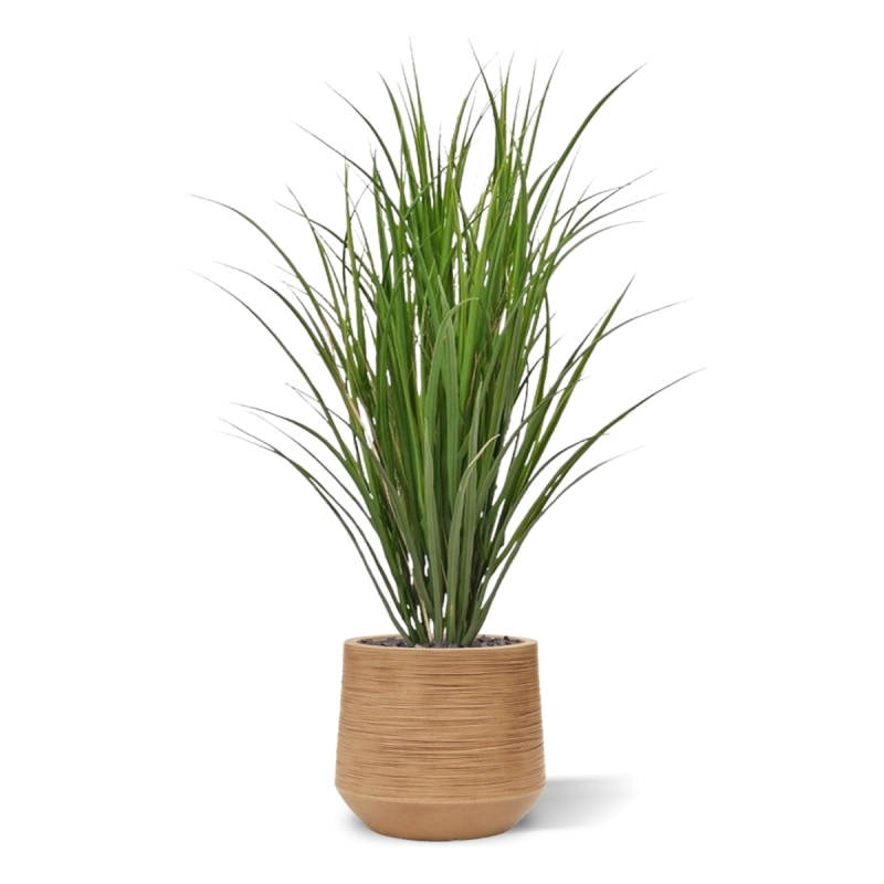 Pianta di canna artificiale deluxe 100 cm - verde - resistente ai raggi UV