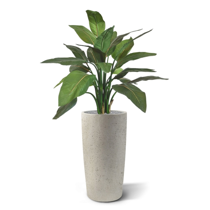 Pianta artificiale Strelitzia 95cm - verde