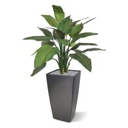 Pianta artificiale Strelitzia 95cm - verde