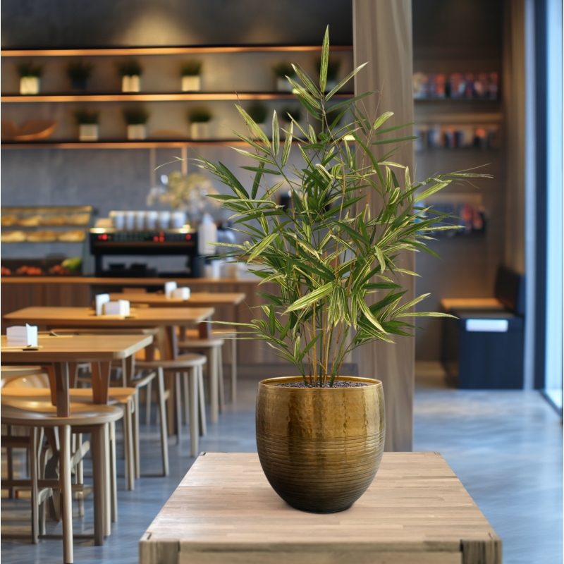 Pianta artificiale Royal Bamboo 70 cm - variegata