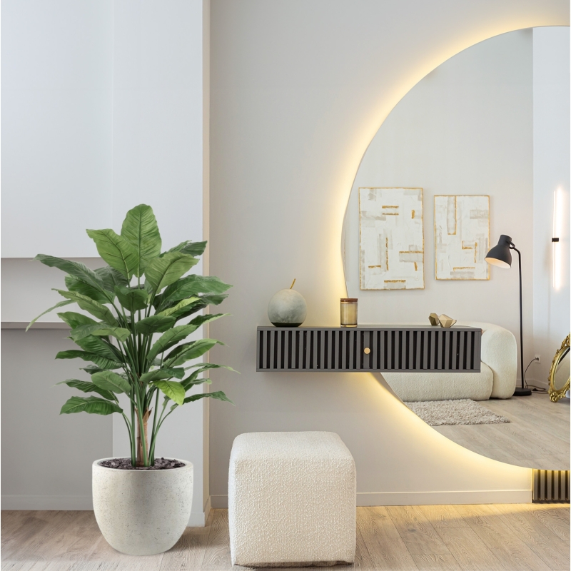 Pianta Spathiphyllum Deluxe Artificiale 130cm