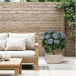 Ortensia Artificiale UV Deluxe 80cm Blu