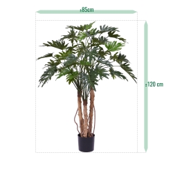Pianta artificiale Philo Xanadu Deluxe 120cm su tronco
