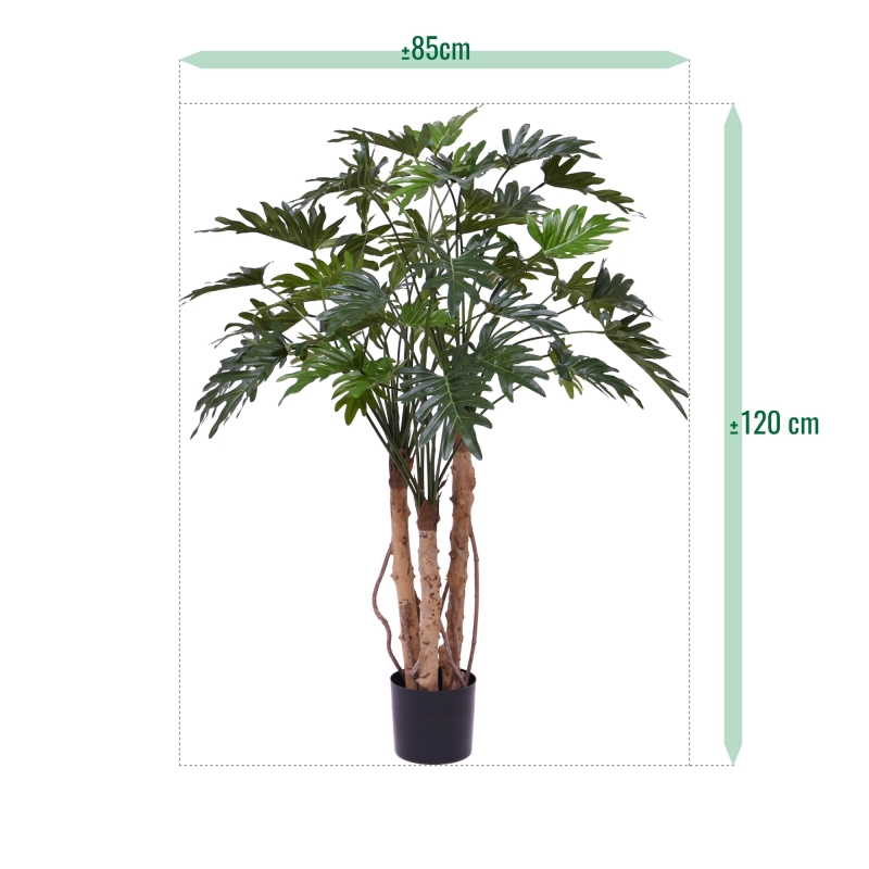 Pianta artificiale Philo Xanadu Deluxe 120cm su tronco