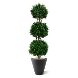 Bosso bulbo deluxe x3 pianta artificiale 175cm - resistente ai raggi UV