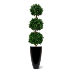 Bosso bulbo deluxe x3 pianta artificiale 175cm - resistente ai raggi UV