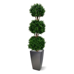 Bosso bulbo deluxe x3 pianta artificiale 175cm - resistente ai raggi UV