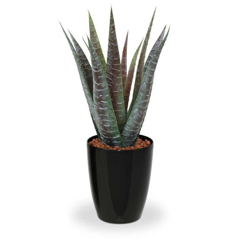 Pianta artificiale di aloe 30 cm in vaso