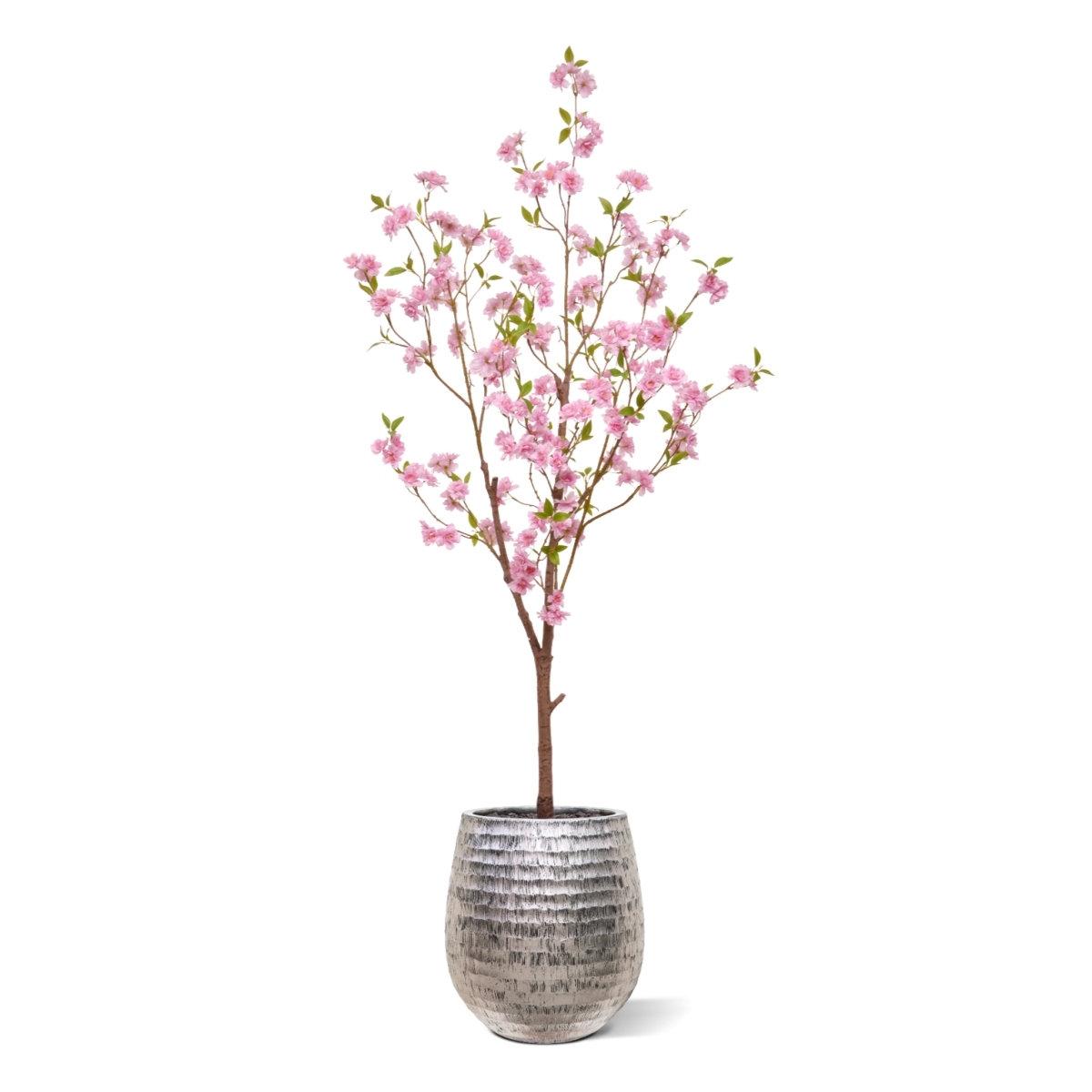 Albero in Fiore Artificiale 150cm N Rosa