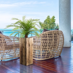 Pianta artificiale di felce Alsophillia XXL 80cm - resistente ai raggi UV