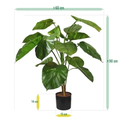 Pianta artificiale Pothos deluxe 90 cm