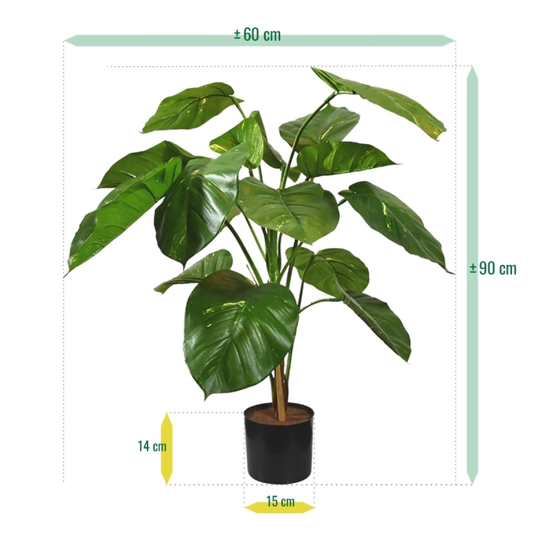Pianta artificiale Pothos deluxe 90 cm