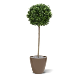 Palla di bosso su stelo artificiale 140 cm - resistente ai raggi UV