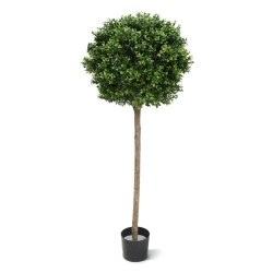 Palla di bosso su stelo artificiale 140 cm - resistente ai raggi UV