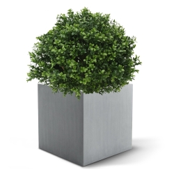 Pianta artificiale di bosso bulbo deluxe N 40cm - resistente ai raggi UV