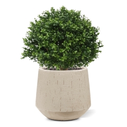 Pianta artificiale di bosso bulbo deluxe N 40cm - resistente ai raggi UV