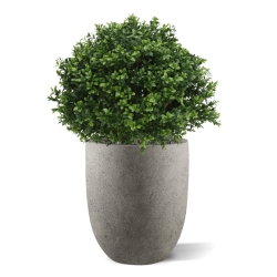 Pianta artificiale di bosso bulbo deluxe N 40cm - resistente ai raggi UV