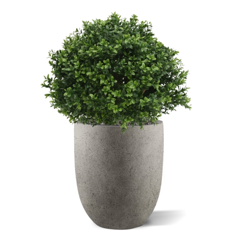 Pianta artificiale di bosso bulbo deluxe N 40cm - resistente ai raggi UV