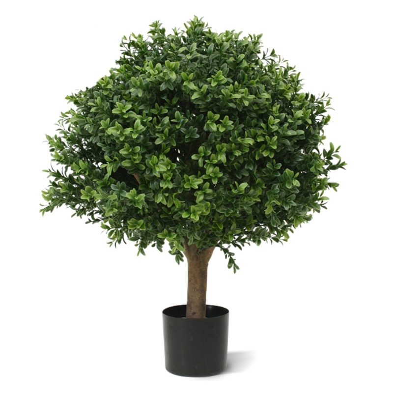 Pianta artificiale di bosso bulbo deluxe N 40cm - resistente ai raggi UV