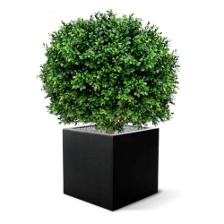 Pianta artificiale di bosso a palla deluxe N 60 cm - resistente ai raggi UV