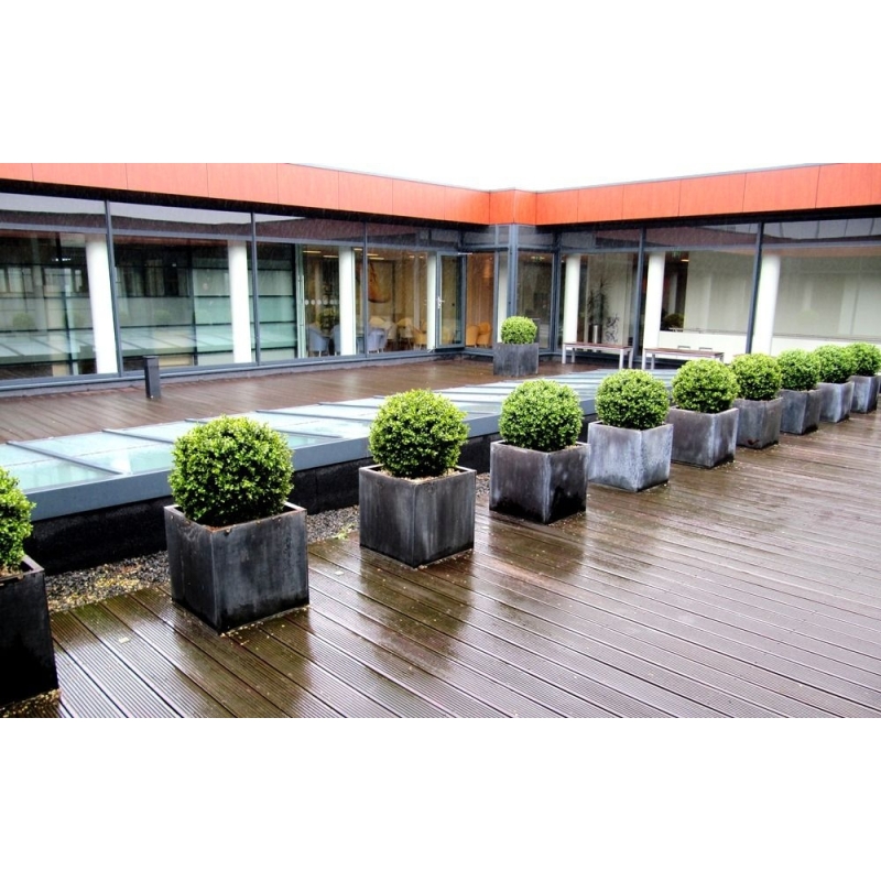 Pianta artificiale di bosso a palla deluxe N 60 cm - resistente ai raggi UV