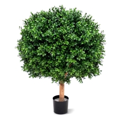 Pianta artificiale di bosso a palla deluxe N 60 cm - resistente ai raggi UV