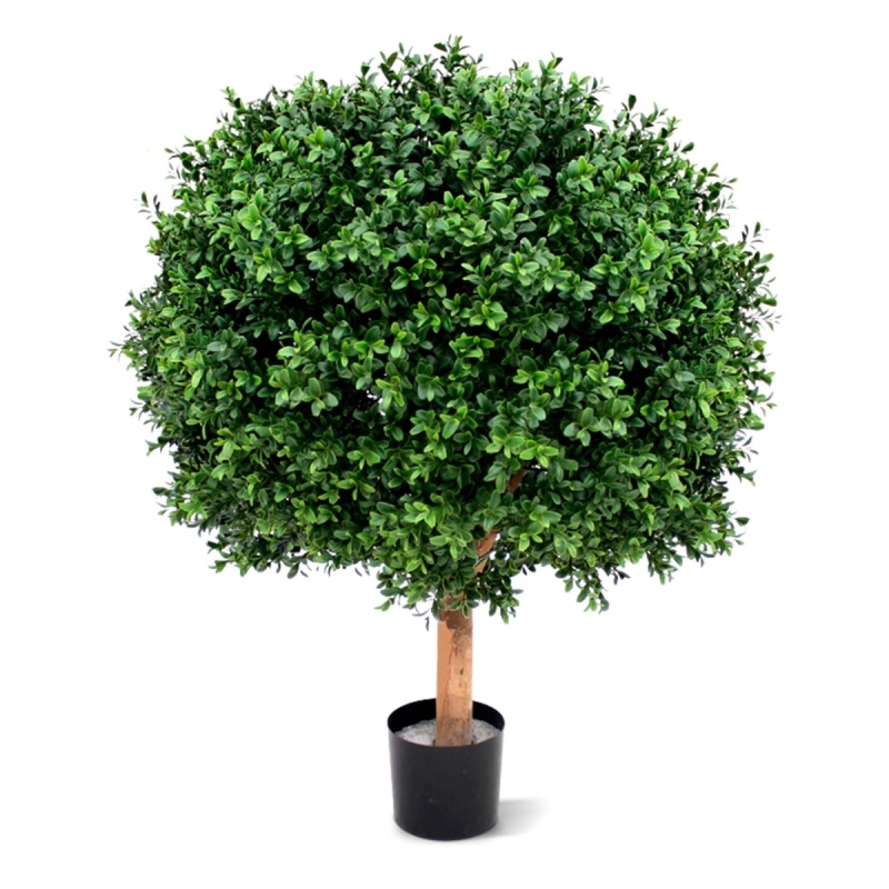 Pianta artificiale di bosso a palla deluxe N 60 cm - resistente ai raggi UV