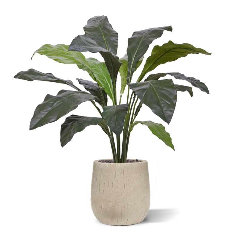 Anthurium artificiale Jungle King pianta Deluxe 130cm