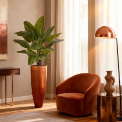 Strelitzia Nicolai XL Palma Artificiale 125cm