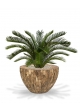 Palma artificiale Cycas deluxe M 80cm