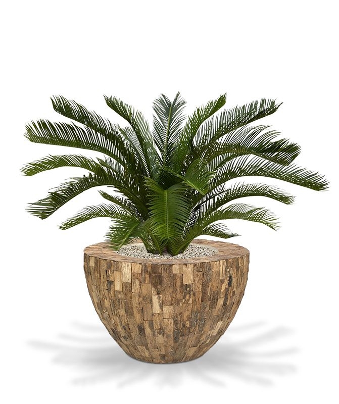 Palma artificiale Cycas deluxe M 80cm
