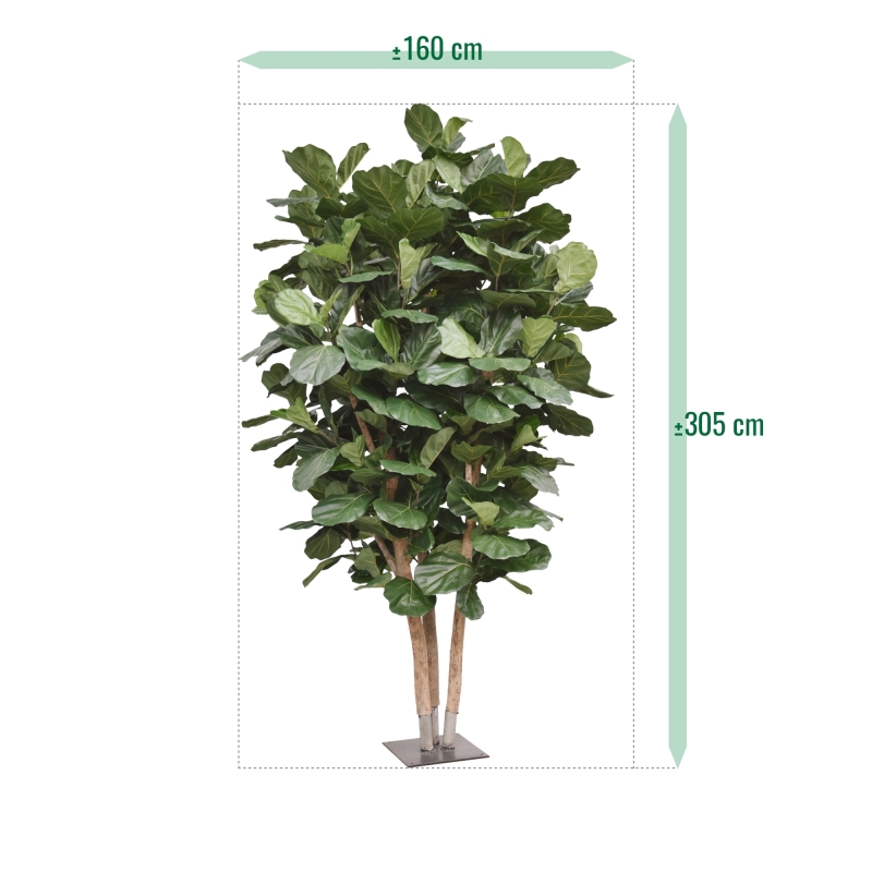 Lyrata Gigante Colonna Deluxe Artificiale 300cm