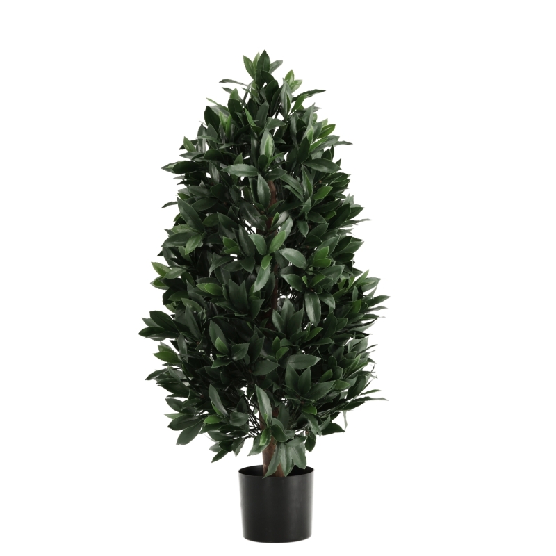 Piramide di Alloro Artificiale 105cm UV Deluxe