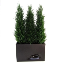 Pianta artificiale di conifera deluxe 120 cm - resistente ai raggi UV