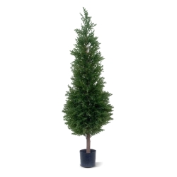 Pianta artificiale di conifera deluxe 120 cm - resistente ai raggi UV