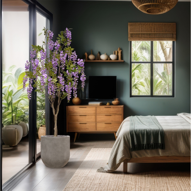 Glicine Artificiale 180cm Lilla