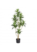 Pianta artificiale Dracaena Reflexa verde 120 cm