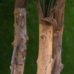 Monstera artificiale pianta Deluxe 120cm su tronco
