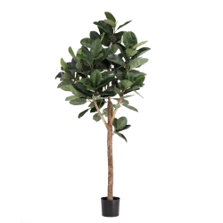 Albero artificiale Ficus Elastica Robusta Deluxe 200 cm