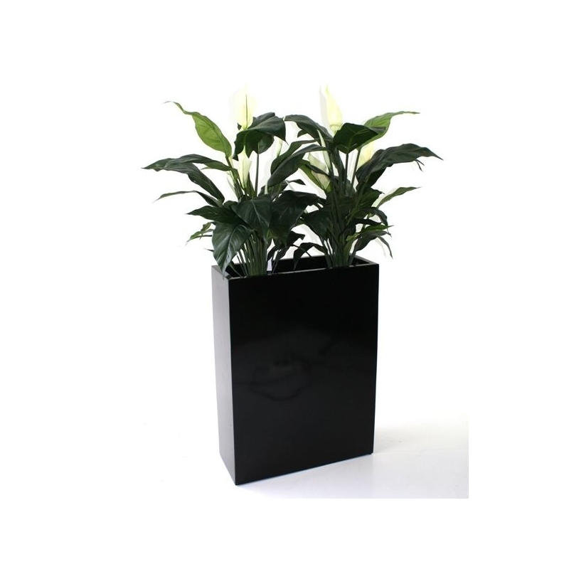 Spathiphyllum deluxe pianta artificiale 80 cm