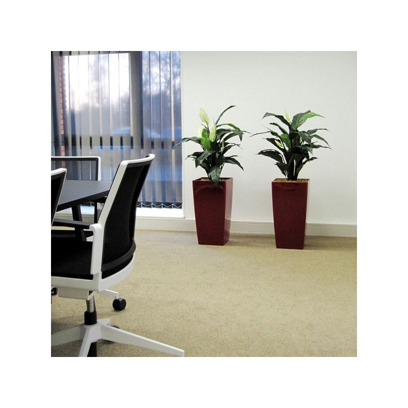 Spathiphyllum deluxe pianta artificiale 80 cm