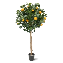 Albero arancione su tronco 120 cm
