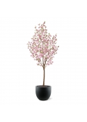 Grande Albero in Fiore Artificiale 260cm Rosa