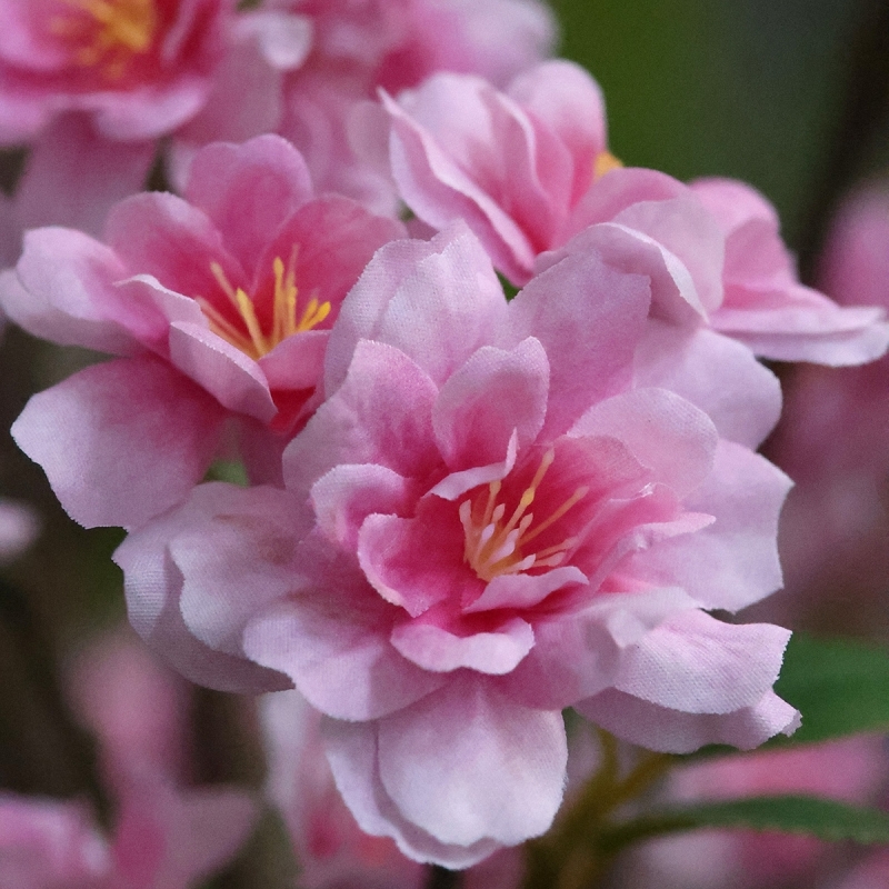 Grande Albero in Fiore Artificiale 260cm Rosa
