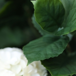 Ortensia Artificiale UV Deluxe 65cm Crema
