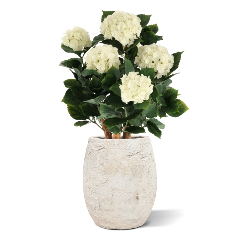 Ortensia Artificiale UV Deluxe 65cm Crema