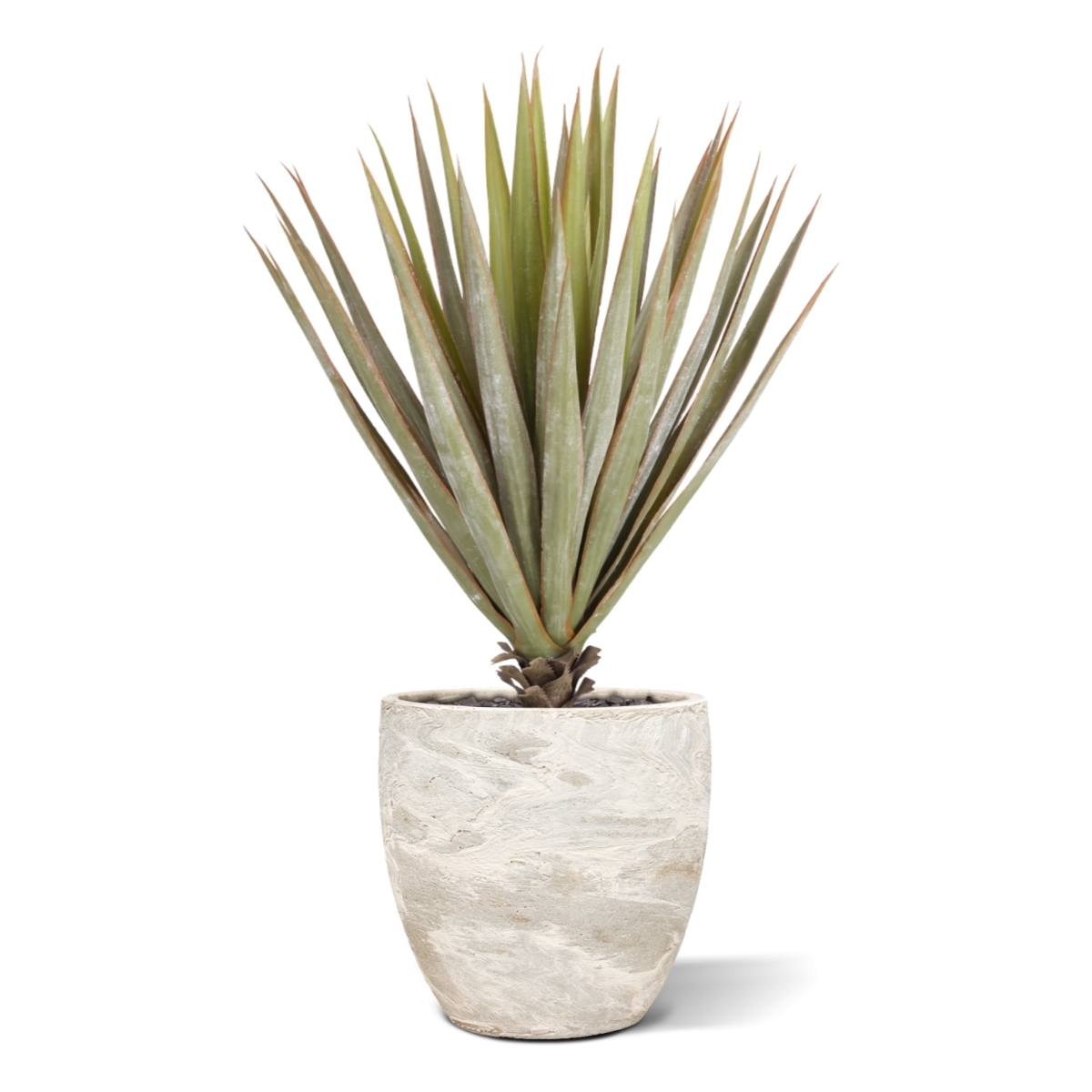 Pianta artificiale Yucca Gloriosa 80 cm in vaso