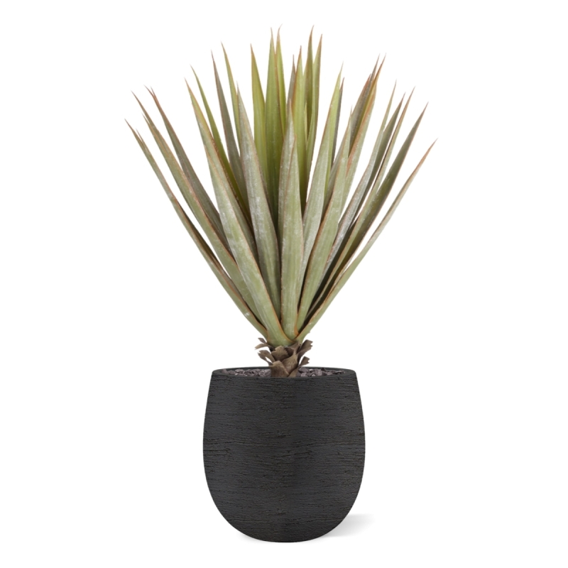 Pianta artificiale Yucca Gloriosa 80 cm in vaso